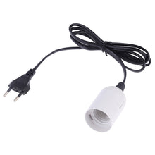 Load image into Gallery viewer, E27 Wire Cap Lamp Holder Chandelier Power Socket with 1.2m Extension Cable, Small UK Plug, EU Plug, 1.5m, AU Plug, 1.2m, US Plug, 1.5m, Small UK Plug, 1.2m, Big UK Plug, 1.5m