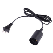 Load image into Gallery viewer, E27 Wire Cap Lamp Holder Chandelier Power Socket with 1.2m Extension Cable, Small UK Plug, EU Plug, 1.5m, AU Plug, 1.2m, US Plug, 1.5m, Small UK Plug, 1.2m, Big UK Plug, 1.5m