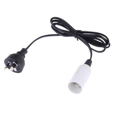 Load image into Gallery viewer, E14 Wire Cap Lamp Holder Chandelier Power Socket with 1.2m Extension Cable, Small UK Plug, EU Plug, 1.5m, AU Plug, 1.2m, US Plug, 1.5m, Small UK Plug, 1.2m, Big UK Plug, 1.5m