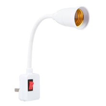 Load image into Gallery viewer, E27 Bulb Holder Flexible Extension Converter with Switch, US Plug, AU Plug, UK Plug, US Plug