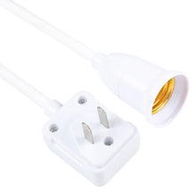 Load image into Gallery viewer, E27 Bulb Holder Flexible Extension Converter with Switch, US Plug, AU Plug, UK Plug, US Plug