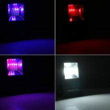 Load image into Gallery viewer, 24 LEDs SMD5730 2400LM 6000-6500K Red and Blue Light Flashing Warning Lights Portable with Holder, 30W/2400LM 6000-6500K