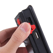Load image into Gallery viewer, 24 LEDs SMD5730 2400LM 6000-6500K Red and Blue Light Flashing Warning Lights Portable with Holder, 30W/2400LM 6000-6500K