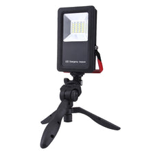 Load image into Gallery viewer, 24 LEDs SMD5730 2400LM 6000-6500K Red and Blue Light Flashing Warning Lights Portable with Holder, 30W/2400LM 6000-6500K