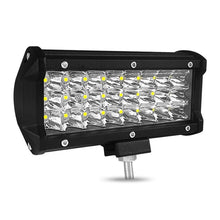Load image into Gallery viewer, 7 inch 18W 1800LM 3 Row LED Strip Light Working Refit Off-road Vehicle Lamp Roof Strip Light, 7 inch 72W