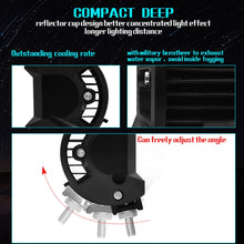Load image into Gallery viewer, 7 inch 18W 1800LM 3 Row LED Strip Light Working Refit Off-road Vehicle Lamp Roof Strip Light, 7 inch 72W