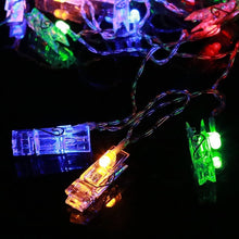 Load image into Gallery viewer, 80 LEDs 3 x AA Batteries Box Chains Lamp Decorative Light for Home Hanging Pictures, DIY Party, Wedding, Christmas Decoration, 10m