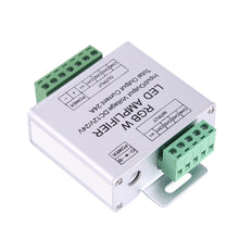 Load image into Gallery viewer, RGBW Amplifier Aluminum Shell LED Controller, DC 12-24V