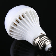 Load image into Gallery viewer, E27 7W 16 LEDs SMD 5730 450LM Infrared Motion Sensor LED Light Bulb, Sensor Distance: 4-6m, AC 220V, E27 7W White Light, E27 7W Warm White