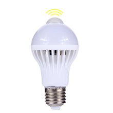 Load image into Gallery viewer, Sensor Distance: 4-6m, AC 85-265V, E27 9W White Light, E27 9W Warm White