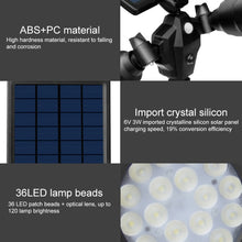 Load image into Gallery viewer, Solar Powered Robot LED Spotlight Double-headed Smart Sensor Light for Outdoor Lawn