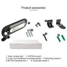 Load image into Gallery viewer, 18 LEDs 600LM IP65 Waterproof Solar Powered Garden Lamp Body Induction Light Street Lamp