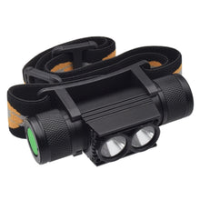 Load image into Gallery viewer, 2400 LM USB Charging Adjustable Outdoor LED Headlight