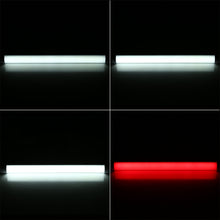 Load image into Gallery viewer, Q34 34cm White + Red USB LED Strip Light Portable 5V 650mA 5500-6500K with Switch, 34cm