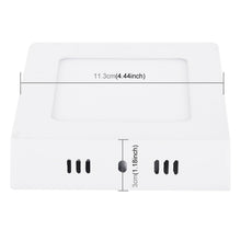 Load image into Gallery viewer, 12cm 30 LEDs SMD 2835, AC 85-265V, 6W White Light, 6W Warm White Light