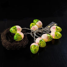 Load image into Gallery viewer, 10 Bulbs LED Cute Easter Eggs Decorative Lamp Holiday Decorative Light Bulbs