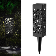 Load image into Gallery viewer, Outdoor Hollowing Out Solar Energy Garden Lawn Lamp