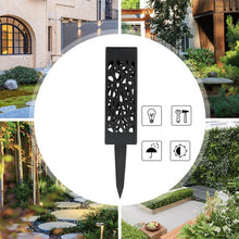 Load image into Gallery viewer, Outdoor Hollowing Out Solar Energy Garden Lawn Lamp