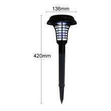 Load image into Gallery viewer, LED Solar Powered Mosquito Pest Killer Farm Lawn Light Landscape Lamp IP44 Waterproof