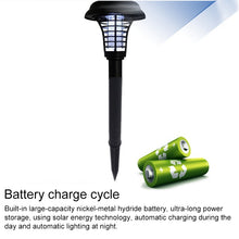 Load image into Gallery viewer, LED Solar Powered Mosquito Pest Killer Farm Lawn Light Landscape Lamp IP44 Waterproof