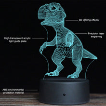 Load image into Gallery viewer, DC01 Crack Base Bicycle Creative 3D Colorful LED Decorative Night Light, Remote Control Version, Remote Control Version