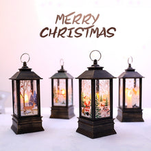 Load image into Gallery viewer, White Elk Pattern Christmas Simulation Flame LED Lamp Desktop Decoration, LED5966A, LED5966B, LED5966C, LED5966D, LED5966E, LED5966F, LED5966G