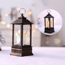 Load image into Gallery viewer, White Elk Pattern Christmas Simulation Flame LED Lamp Desktop Decoration, LED5966A, LED5966B, LED5966C, LED5966D, LED5966E, LED5966F, LED5966G