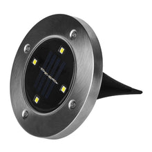 Load image into Gallery viewer, SMD 5050 Under Ground Lamp Outdoor Path Way Garden Decking LED Light, 4 LEDs White Light, 4 LEDs Warm White Light