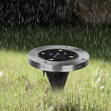 Load image into Gallery viewer, SMD 5050 Under Ground Lamp Outdoor Path Way Garden Decking LED Light, 4 LEDs White Light, 4 LEDs Warm White Light