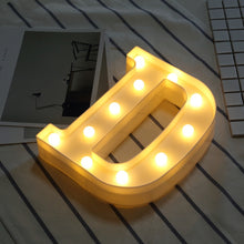 Load image into Gallery viewer, Dry Battery Powered Warm White Standing Hanging LED Holiday Light, A, N, B, O, C, P, D, Q, E, R, F, G, T, U, V, I, W, J, K, X, L, M, Z