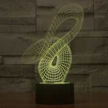 Load image into Gallery viewer, 7 Color Discoloration Creative Visual Stereo Lamp Desk Lamp Night Light, 2869 Abstract Style