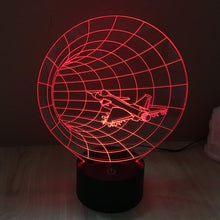 Load image into Gallery viewer, 7 Color Discoloration Creative Visual Stereo Lamp Desk Lamp Night Light, Time Machine Style