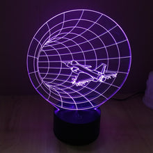 Load image into Gallery viewer, 7 Color Discoloration Creative Visual Stereo Lamp Desk Lamp Night Light, Time Machine Style