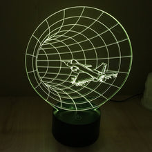 Load image into Gallery viewer, 7 Color Discoloration Creative Visual Stereo Lamp Desk Lamp Night Light, Time Machine Style