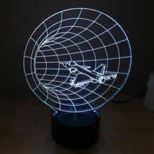 Load image into Gallery viewer, 7 Color Discoloration Creative Visual Stereo Lamp Desk Lamp Night Light, Time Machine Style