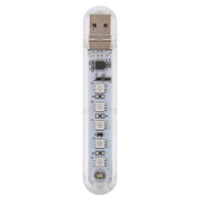 Load image into Gallery viewer, 5V Colorful 5LEDs USB LED Light Portable Small Night Light with Switch