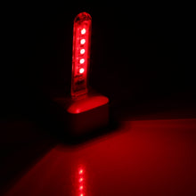 Load image into Gallery viewer, 5V Colorful 5LEDs USB LED Light Portable Small Night Light with Switch