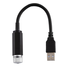 Load image into Gallery viewer, USB Interface Household and Car 360-degree Bending Atmosphere Light, Light Color: Red, Light Color: Red