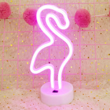 Load image into Gallery viewer, Warm Fairy Decorative Lamp Night Light for Christmas, Wedding, Party, Bedroom, Flamingo