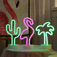 Load image into Gallery viewer, Warm Fairy Decorative Lamp Night Light for Christmas, Wedding, Party, Bedroom, Flamingo
