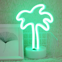 Load image into Gallery viewer, Warm Fairy Decorative Lamp Night Light for Christmas, Wedding, Party, Bedroom, Coconut Tree