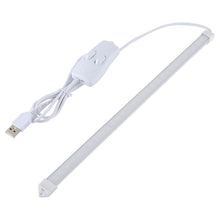 Load image into Gallery viewer, 34cm 60 LEDs 400LM Three-colors USB LED Strip Bar Light with Switch