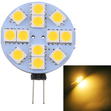 Load image into Gallery viewer, G4 12 LEDs SMD 5050 144LM 2800-3200K Stepless Dimming Energy Saving Light Pin Base Lamp Bulb, DC 12V, G4 12LEDs SMD 5050  144LM, G4 12 LEDs SMD 5050 144LM