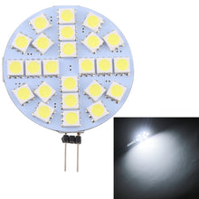 Load image into Gallery viewer, G4 24 LEDs SMD 5050 288LM 2800-3200K Stepless Dimming Energy Saving Light Pin Base Lamp Bulb, DC 12V, G4 24LEDs SMD 5050  288LM, G4 24 LEDs SMD 5050 288LM