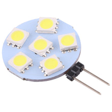 Load image into Gallery viewer, G4 6 LEDs SMD 5050 72LM 2800-3200K Stepless Dimming Energy Saving Light Pin Base Lamp Bulb, DC 12V, G4 6LEDs SMD 5050  72LM, G4 6 LEDs SMD 5050 72LM