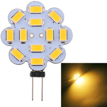 Load image into Gallery viewer, G4 12 LEDs SMD 5730 240LM 2800-3200K Plum Flower Shape Stepless Dimming Energy Saving Light Pin Base Lamp Bulb, DC 12V, G4 12LEDs SMD 5730 240LM, G4 12 LEDs SMD 5730 240LM