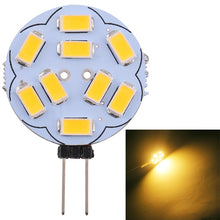 Load image into Gallery viewer, G4 9 LEDs SMD 5730 180LM 2800-3200K Stepless Dimming Energy Saving Light Pin Base Lamp Bulb, DC 12V, G4 9 LEDs SMD 5730 180LM