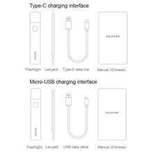 Load image into Gallery viewer, Original Xiaomi Youpin SOLOVE LED Flashlight 3000mAh USB Multi-function Portable Lighting, SOLOVE