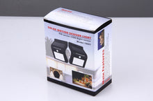 Load image into Gallery viewer, 8 LEDs Solar Motion Sensor Wall Light with Solar Panel, 8 LEDs White Light