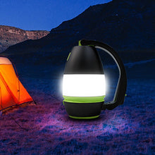 Load image into Gallery viewer, L001 5W USB Charging Hand-held LED Camping Lamp with Power Bank Function(Green), LED6908, LED6908L, LED6908R